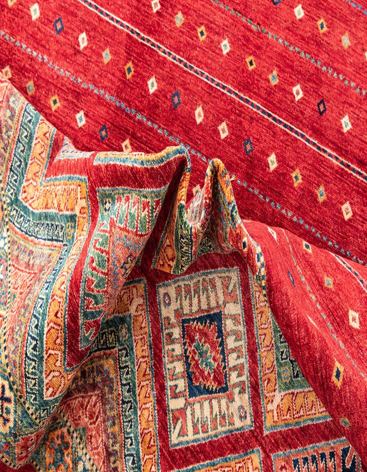 Detail image of  8' 5 x 11' 4  Hand Knotted Ariana Ziegler Rug