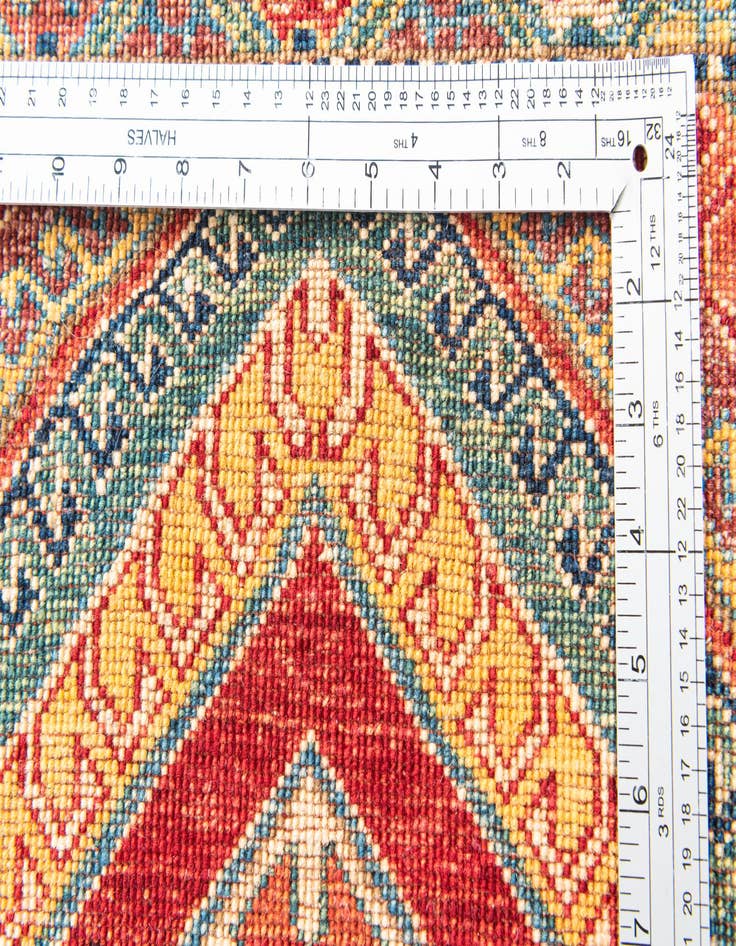 Detail image of  8' 2 x 11' 9  Hand Knotted Ariana Ziegler Oriental Rug