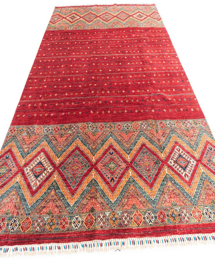 Detail image of  8' 5 x 11' 2  Hand Knotted Ariana Ziegler Oriental Rug