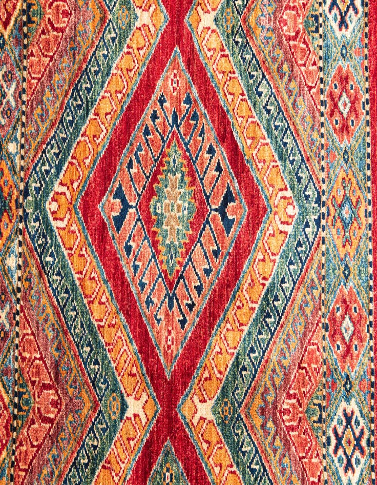 Detail image of  8' 5 x 11' 2  Hand Knotted Ariana Ziegler Oriental Rug