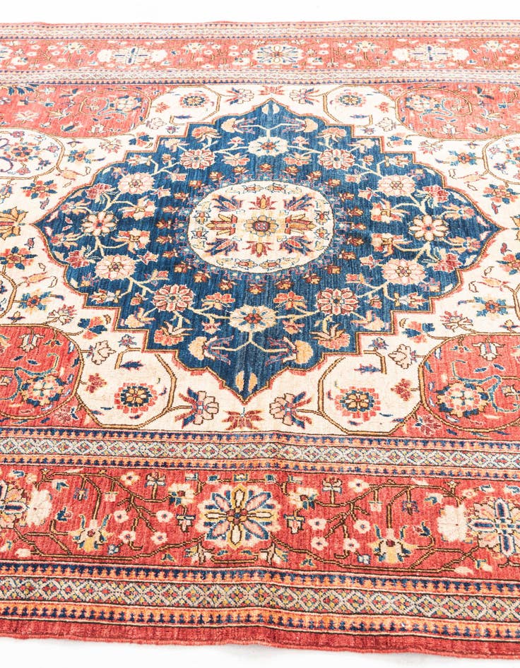 Detail image of  6' 8 x 8' 1  Hand Knotted Ariana Ziegler Oriental Rug