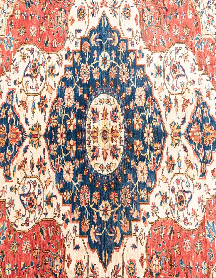 Detail image of  6' 8 x 8' 1  Hand Knotted Ariana Ziegler Oriental Rug