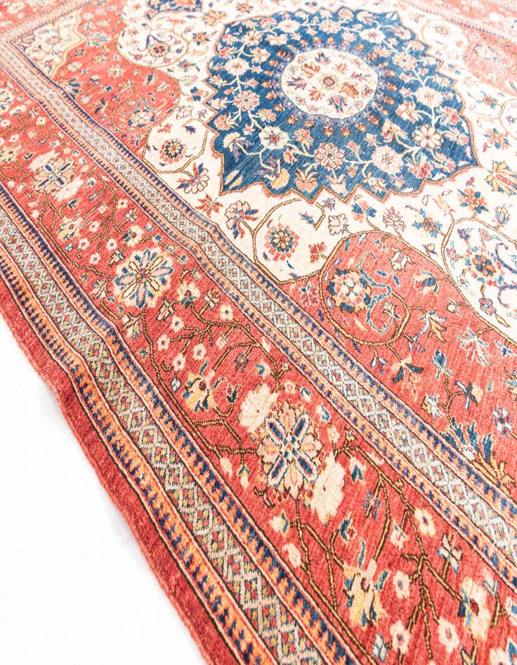 Detail image of  6' 8 x 8' 1  Hand Knotted Ariana Ziegler Oriental Rug