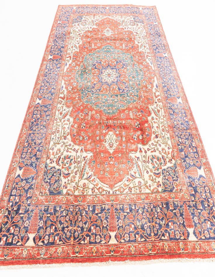 Detail image of  6' 6 x 10' 1  Hand Knotted Ariana Ziegler Oriental Rug