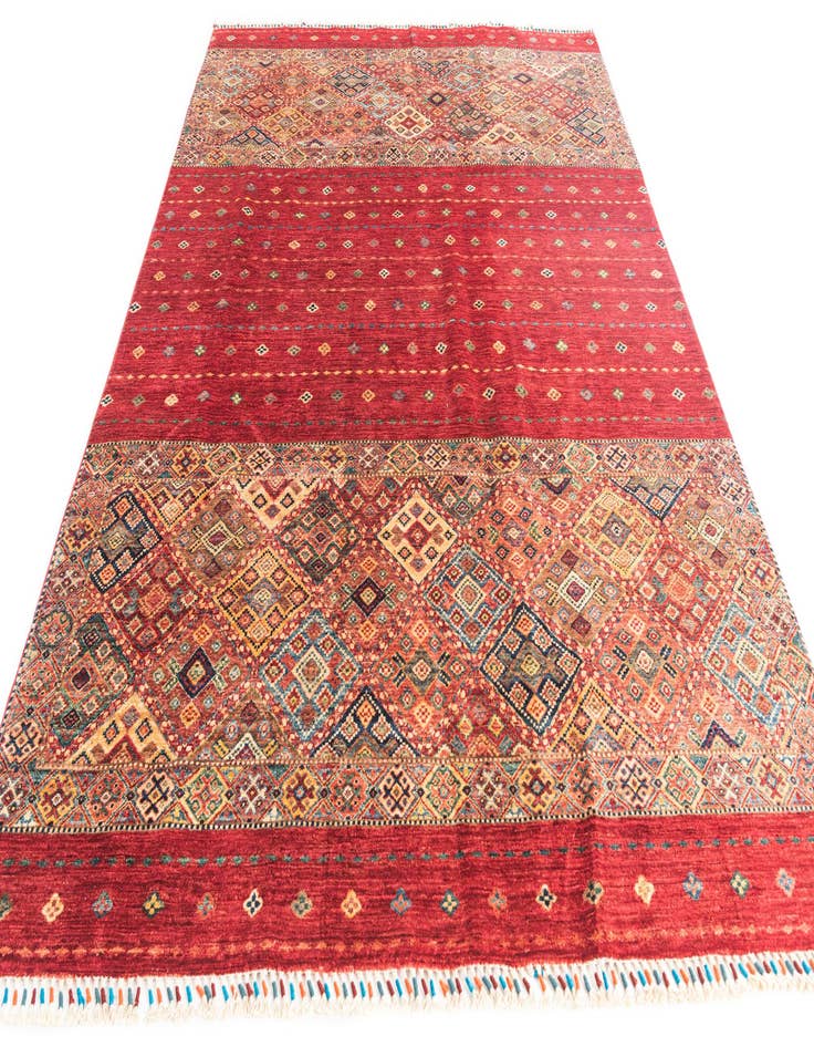 Detail image of  6' 9 x 9' 7  Hand Knotted Ariana Ziegler Oriental Rug