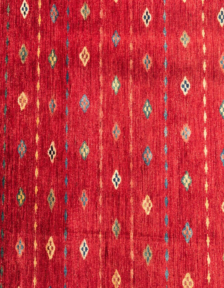 Detail image of  6' 9 x 9' 7  Hand Knotted Ariana Ziegler Oriental Rug
