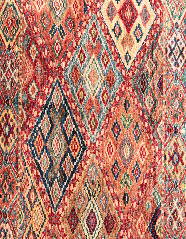 Detail image of  6' 9 x 9' 7  Hand Knotted Ariana Ziegler Oriental Rug