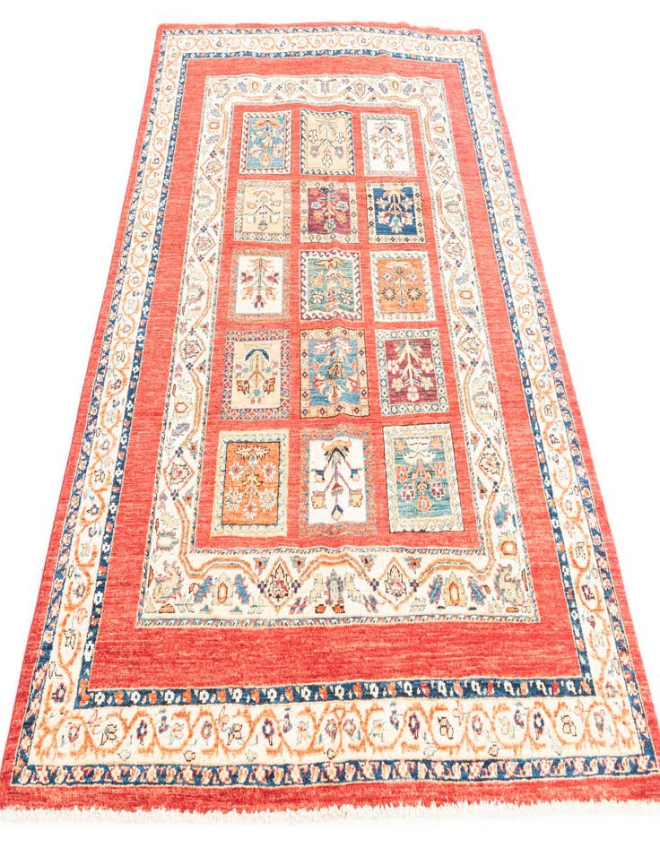 Detail image of  4' 9 x 6' 7  Hand Knotted Ariana Ziegler Oriental Rug