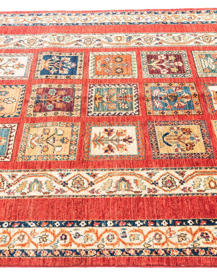 Detail image of  4' 9 x 6' 7  Hand Knotted Ariana Ziegler Oriental Rug