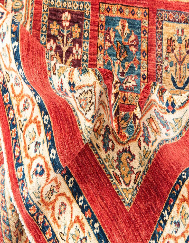 Detail image of  4' 9 x 6' 7  Hand Knotted Ariana Ziegler Oriental Rug
