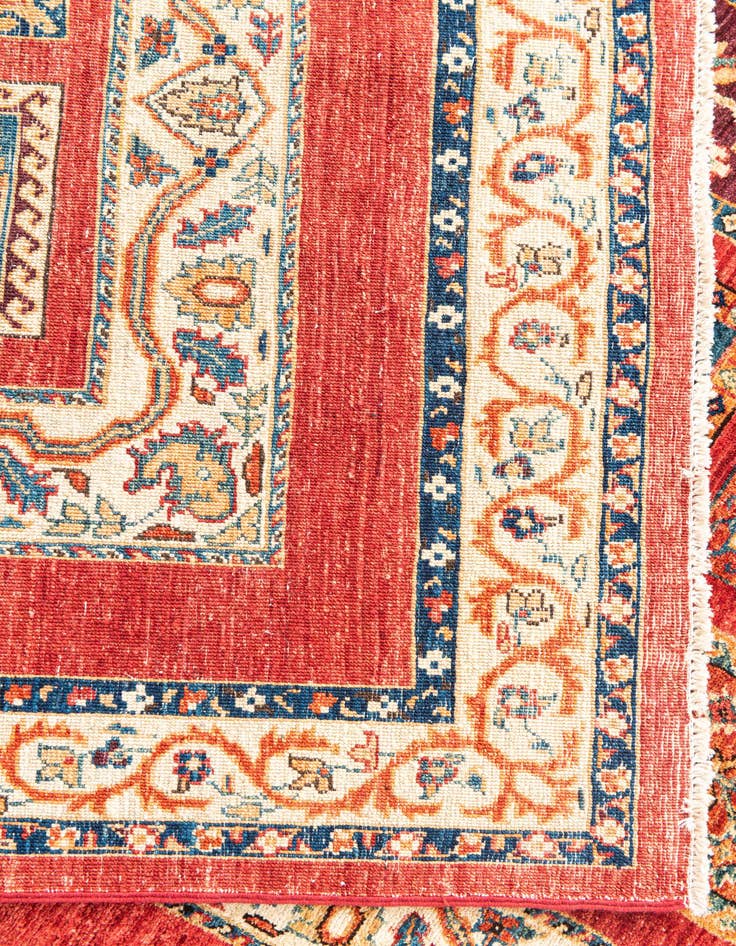 Detail image of  4' 9 x 6' 7  Hand Knotted Ariana Ziegler Oriental Rug