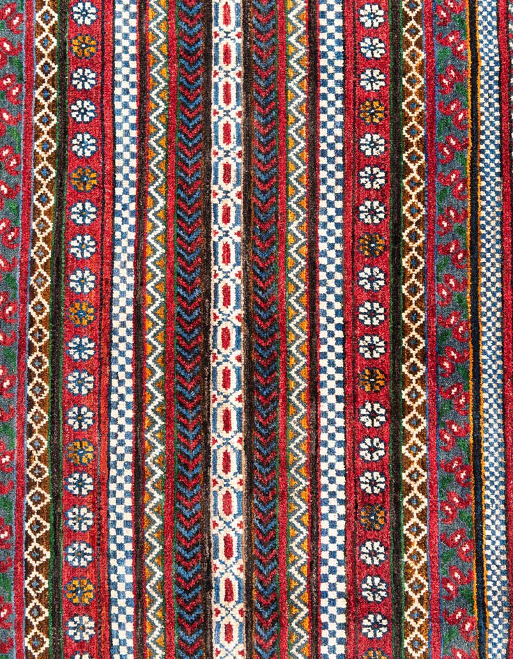 Detail image of  6' 9 x 9' 9  Hand Knotted Ariana Ziegler Rug