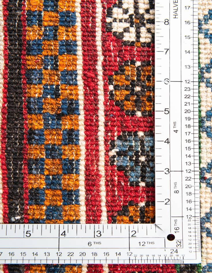 Detail image of  6' 9 x 9' 9  Hand Knotted Ariana Ziegler Rug