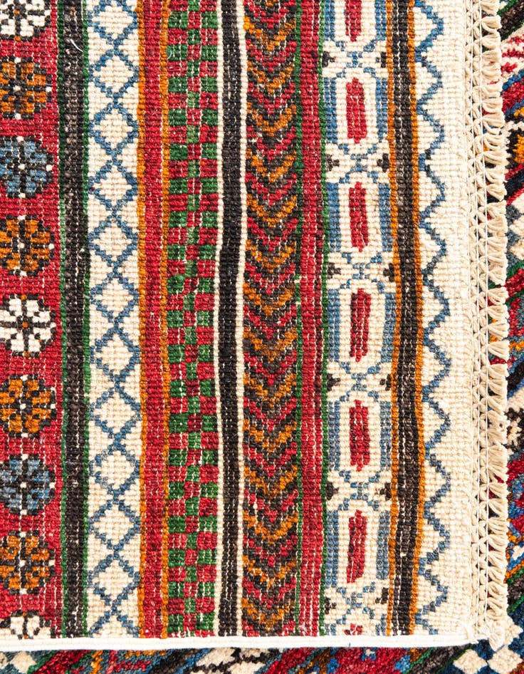 Detail image of  6' 9 x 9' 9  Hand Knotted Ariana Ziegler Rug