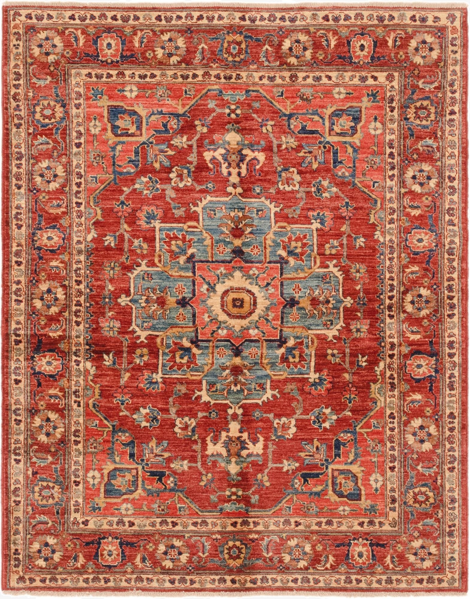  5' x 6' 5  Hand Knotted Ariana Ziegler Rug