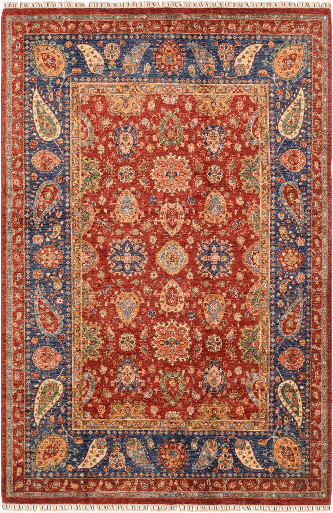  6' 9 x 10' 1  Hand Knotted Ariana Ziegler Rug