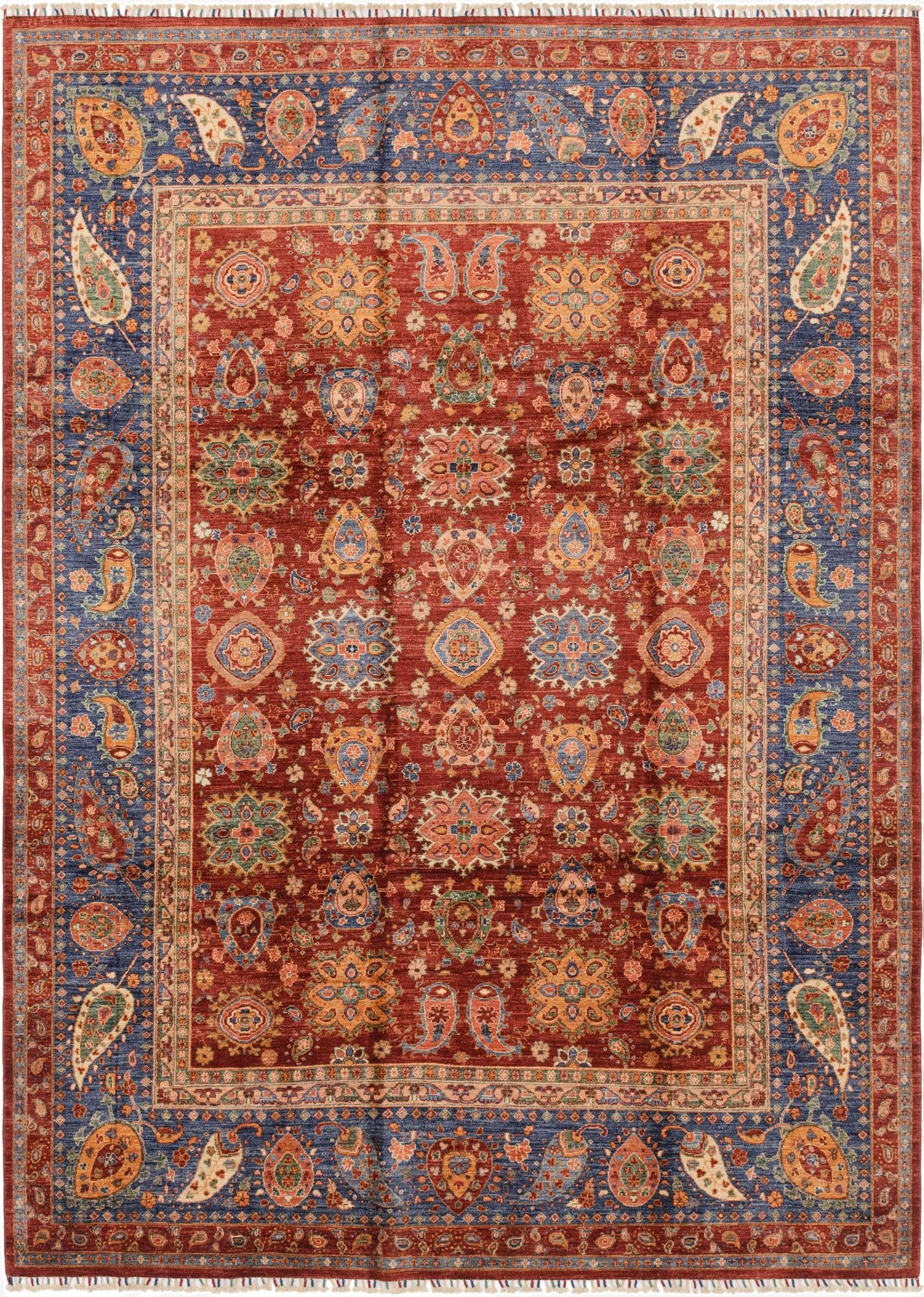 8' 2 x 11' 5  Hand Knotted Ariana Ziegler Rug