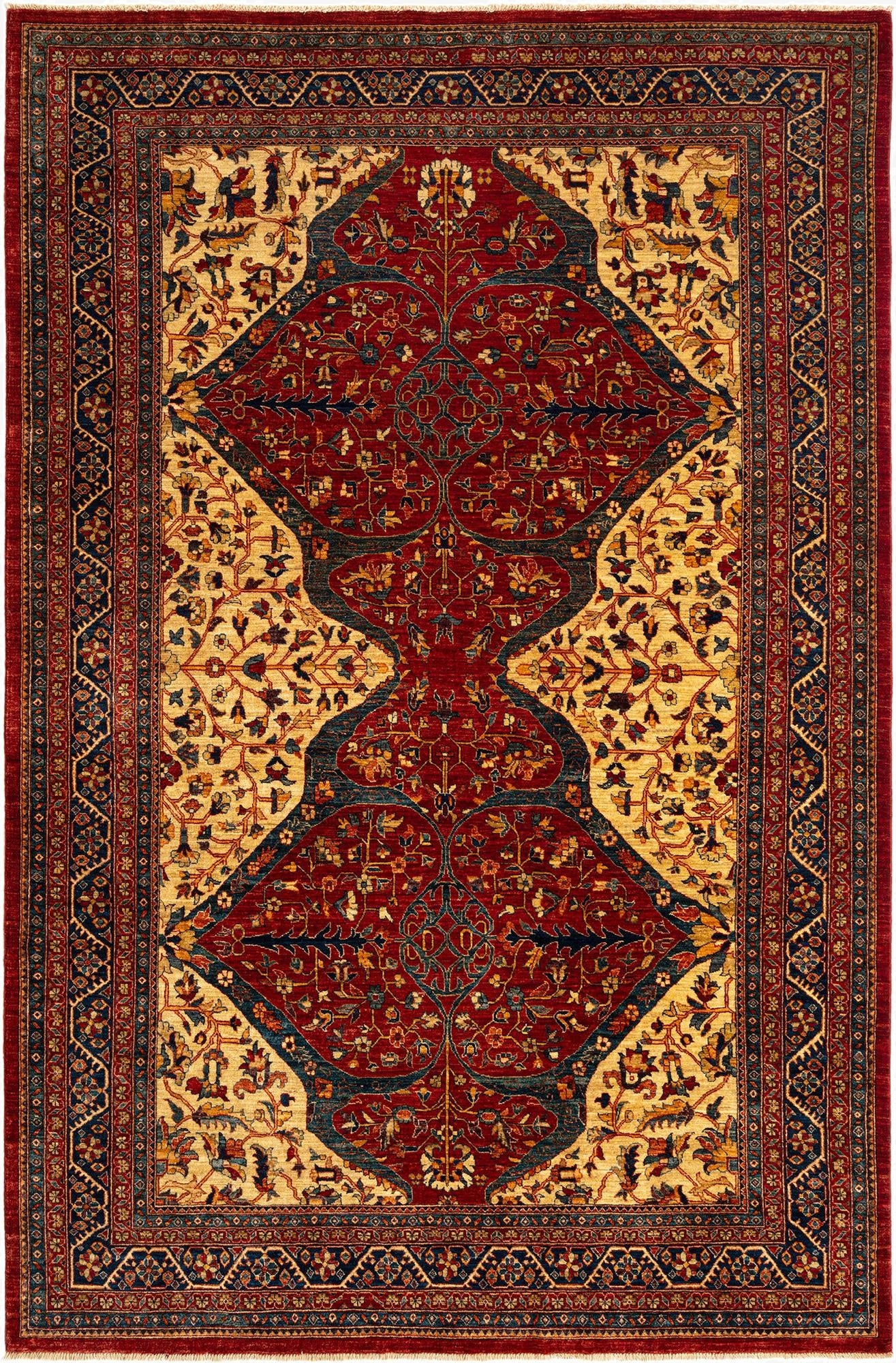  6' 7 x 10' Ariana Ziegler Wool Rug