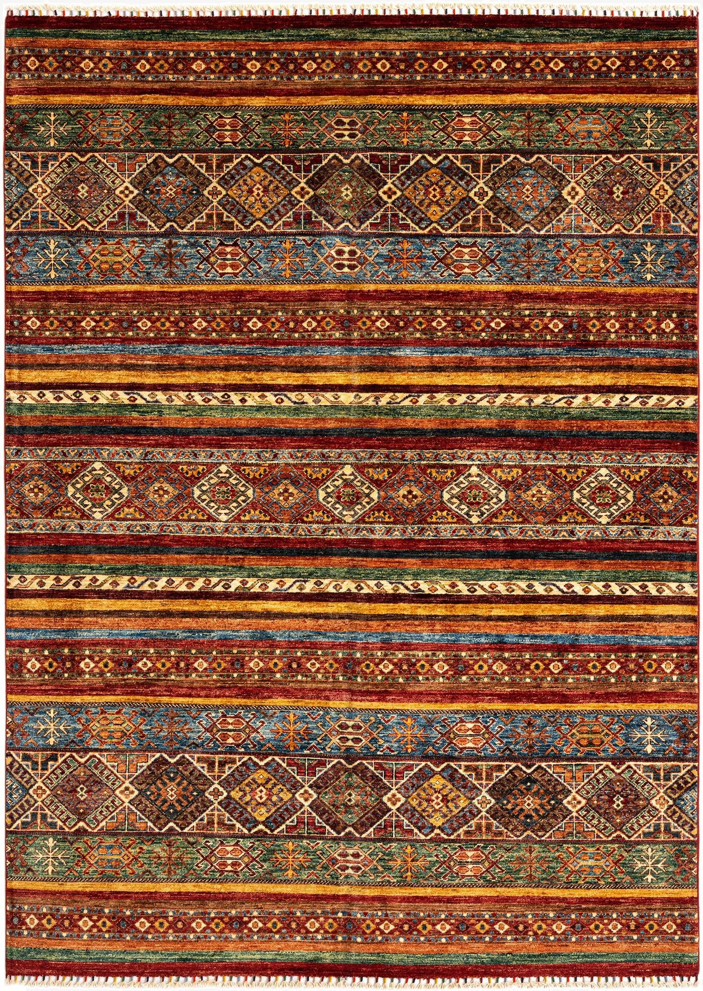  5' 9 x 8' Ariana Ziegler Wool Rug