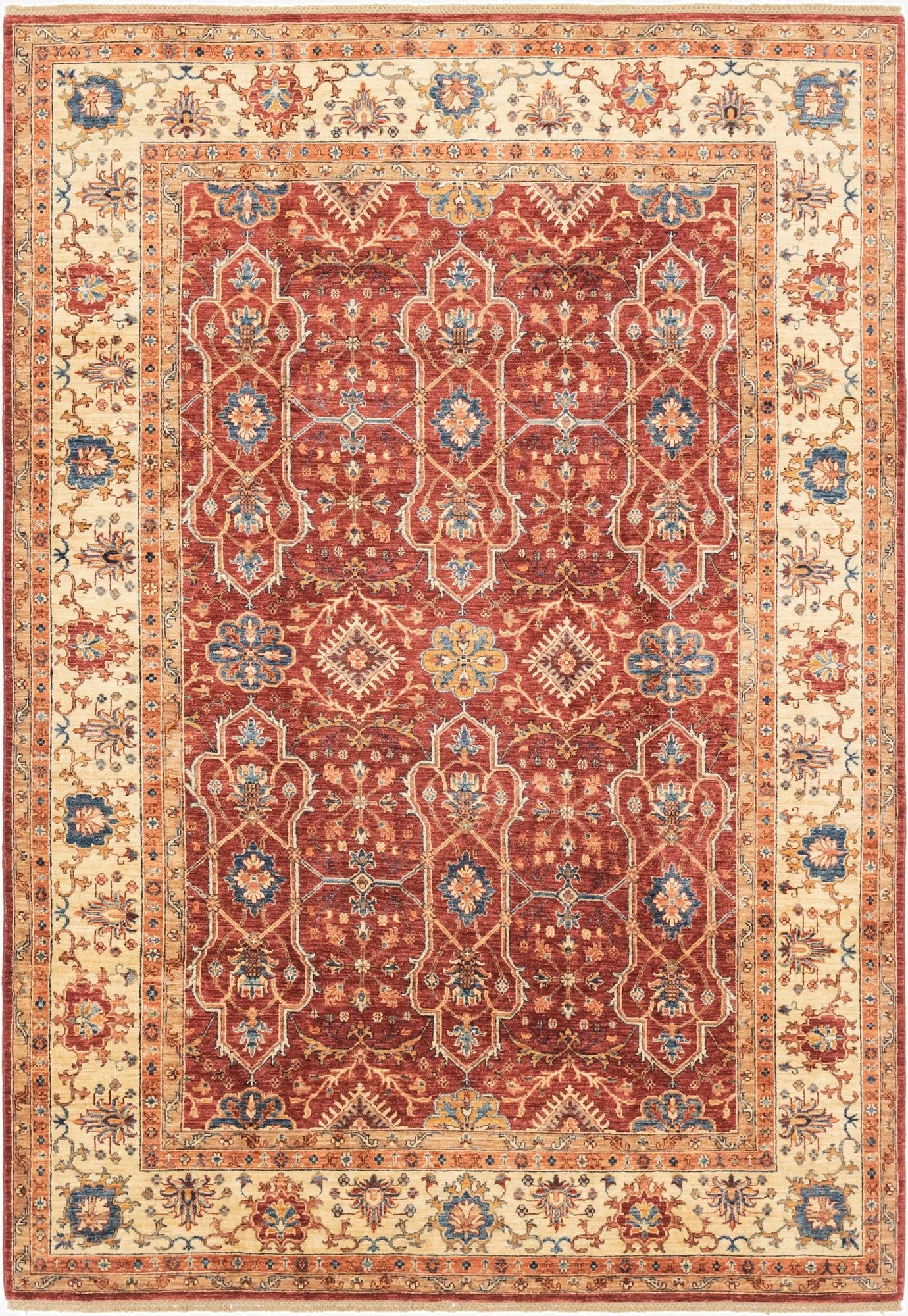  7' x 10' 2  Hand Knotted Ariana Ziegler Rug