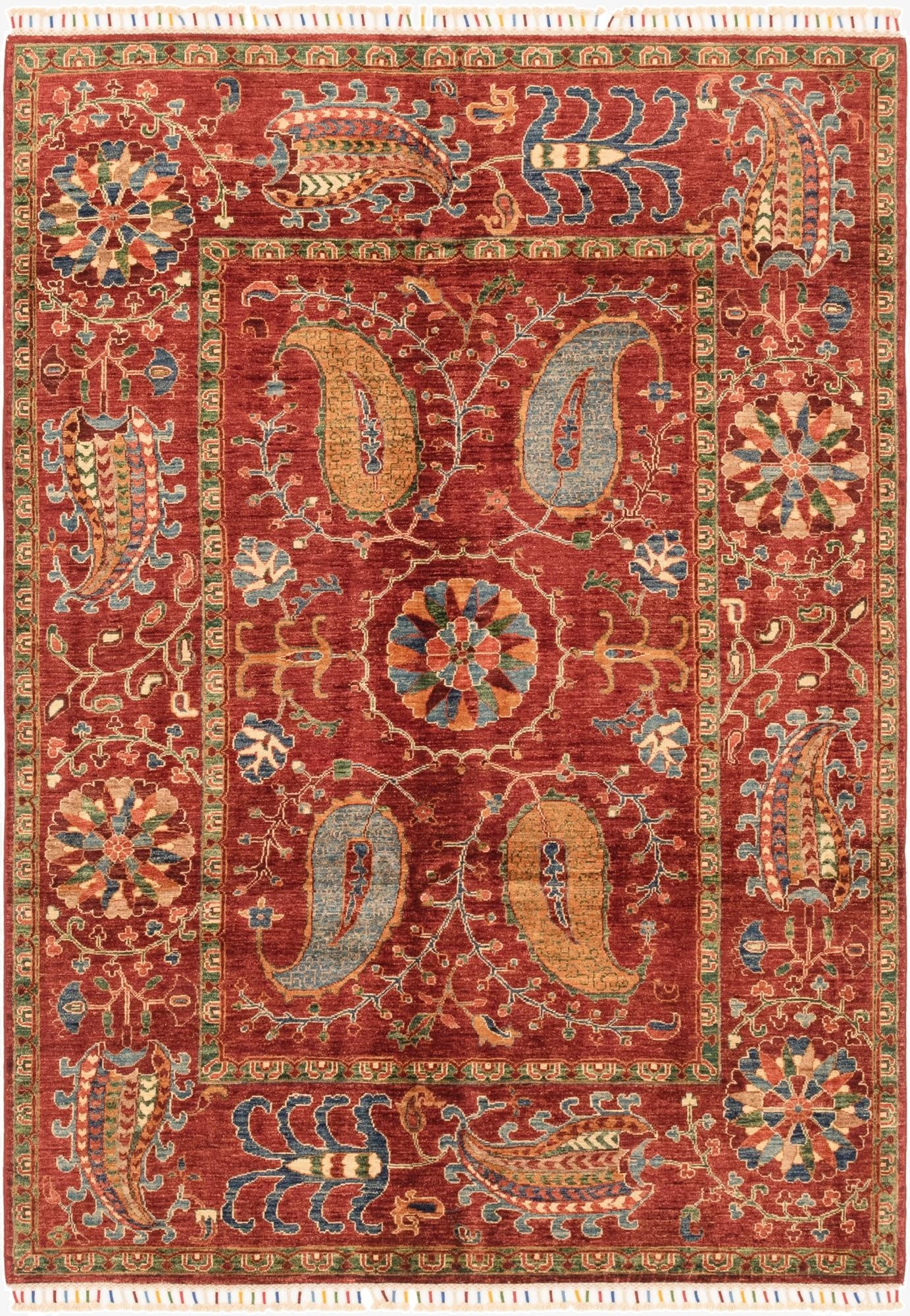  5' 6 x 7' 10  Hand Knotted Ariana Ziegler Rug