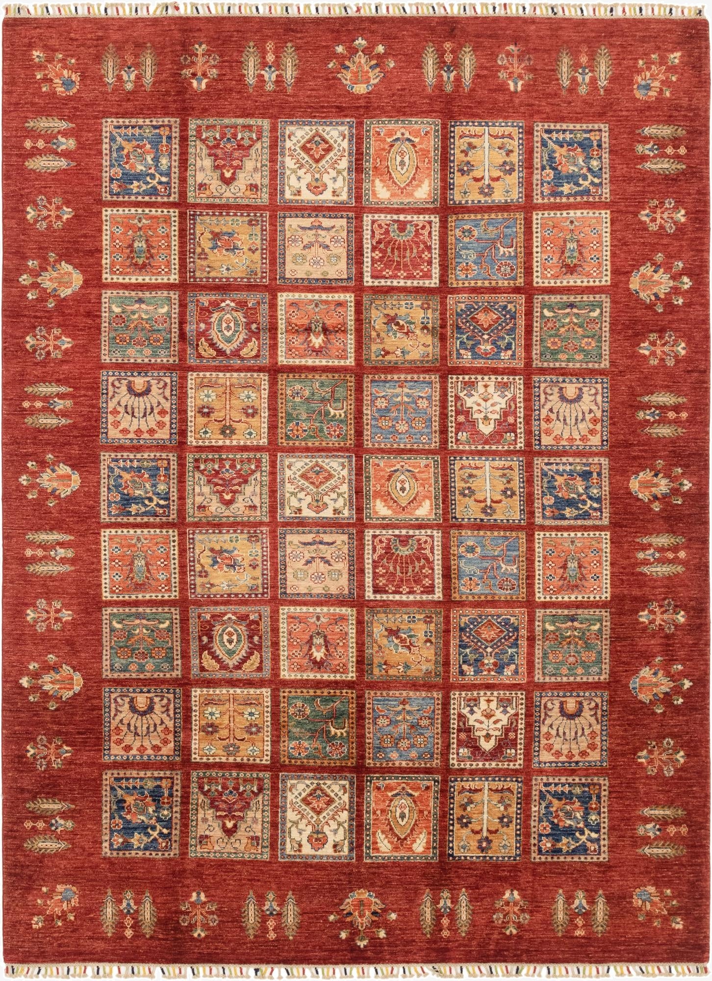  7' x 9' 4  Hand Knotted Ariana Ziegler Rug