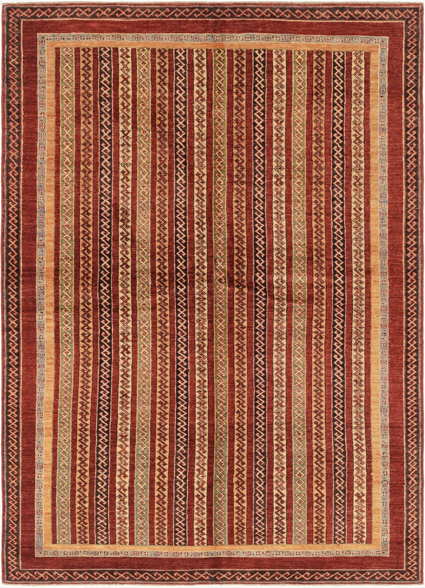  5' 7 x 7' 8  Hand Knotted Ariana Ziegler Rug