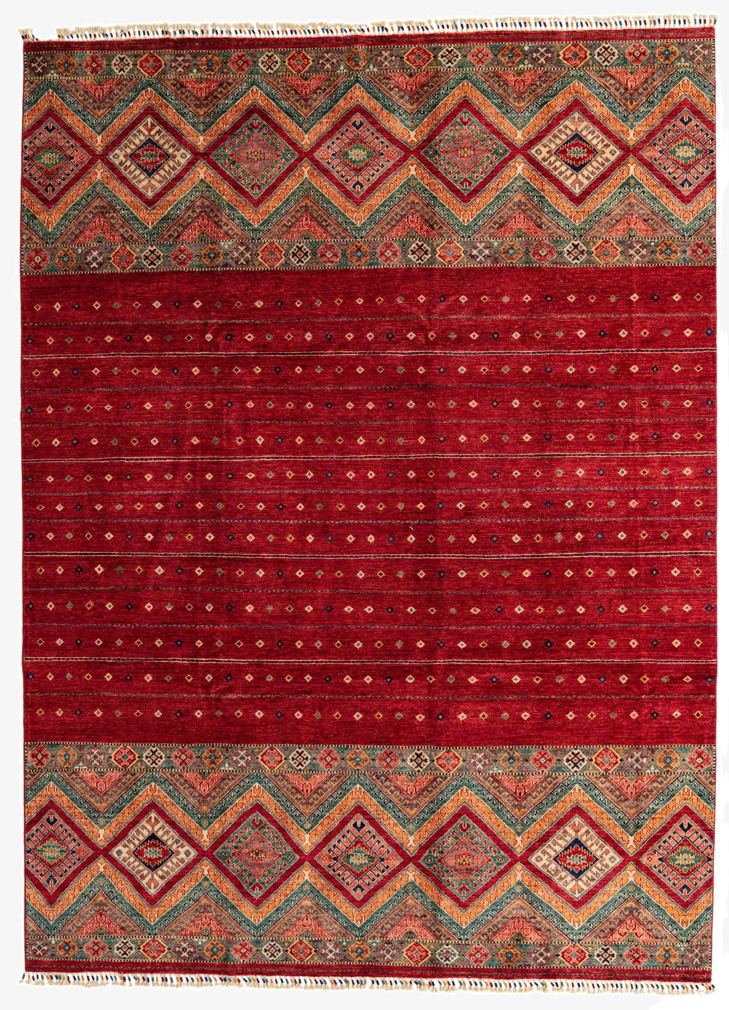  8' 5 x 11' 4  Hand Knotted Ariana Ziegler Rug