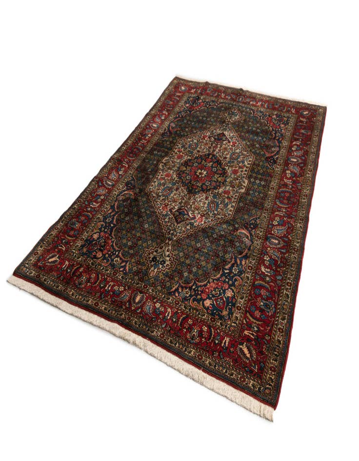 Detail image of  6' 9 x 9' 8 Bachtiar Wool Rug