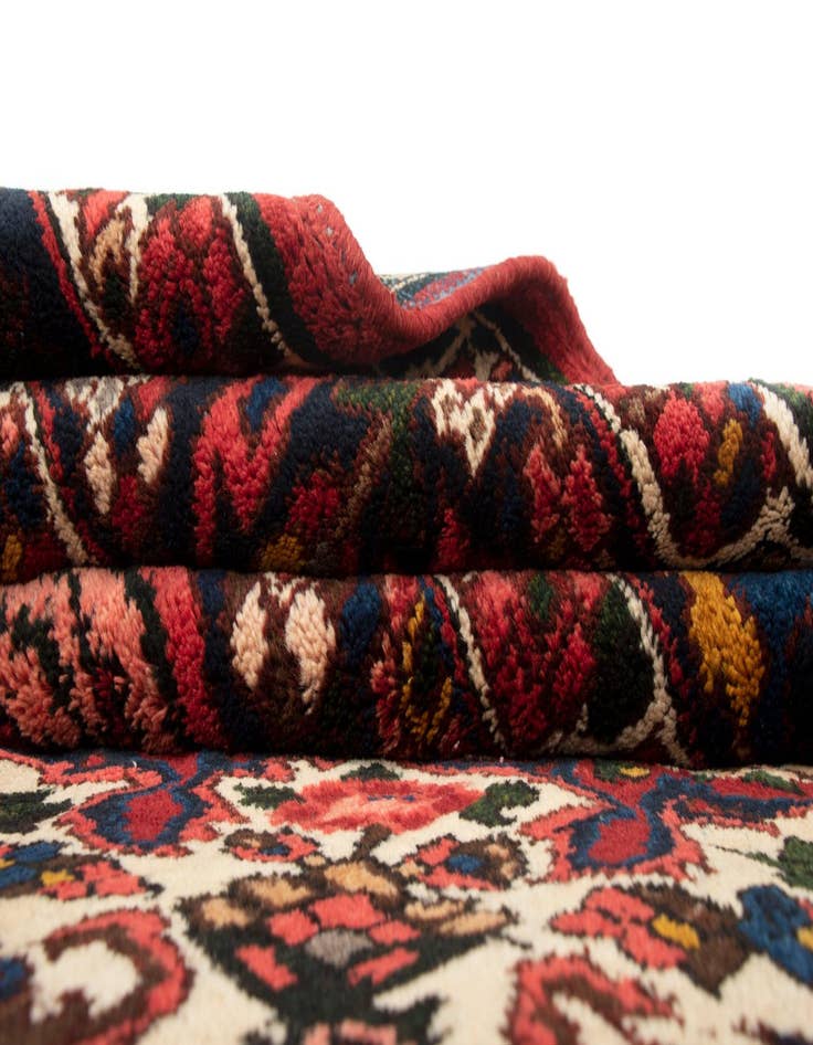 Detail image of  7' x 10' 3  Hand Knotted Bachtiar Persian Wool Rug