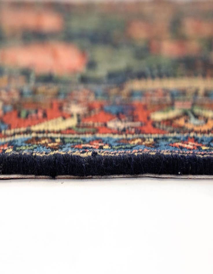 Detail image of  4' 2 x 6' 7  Hand Knotted Bachtiar Persian Wool Rug