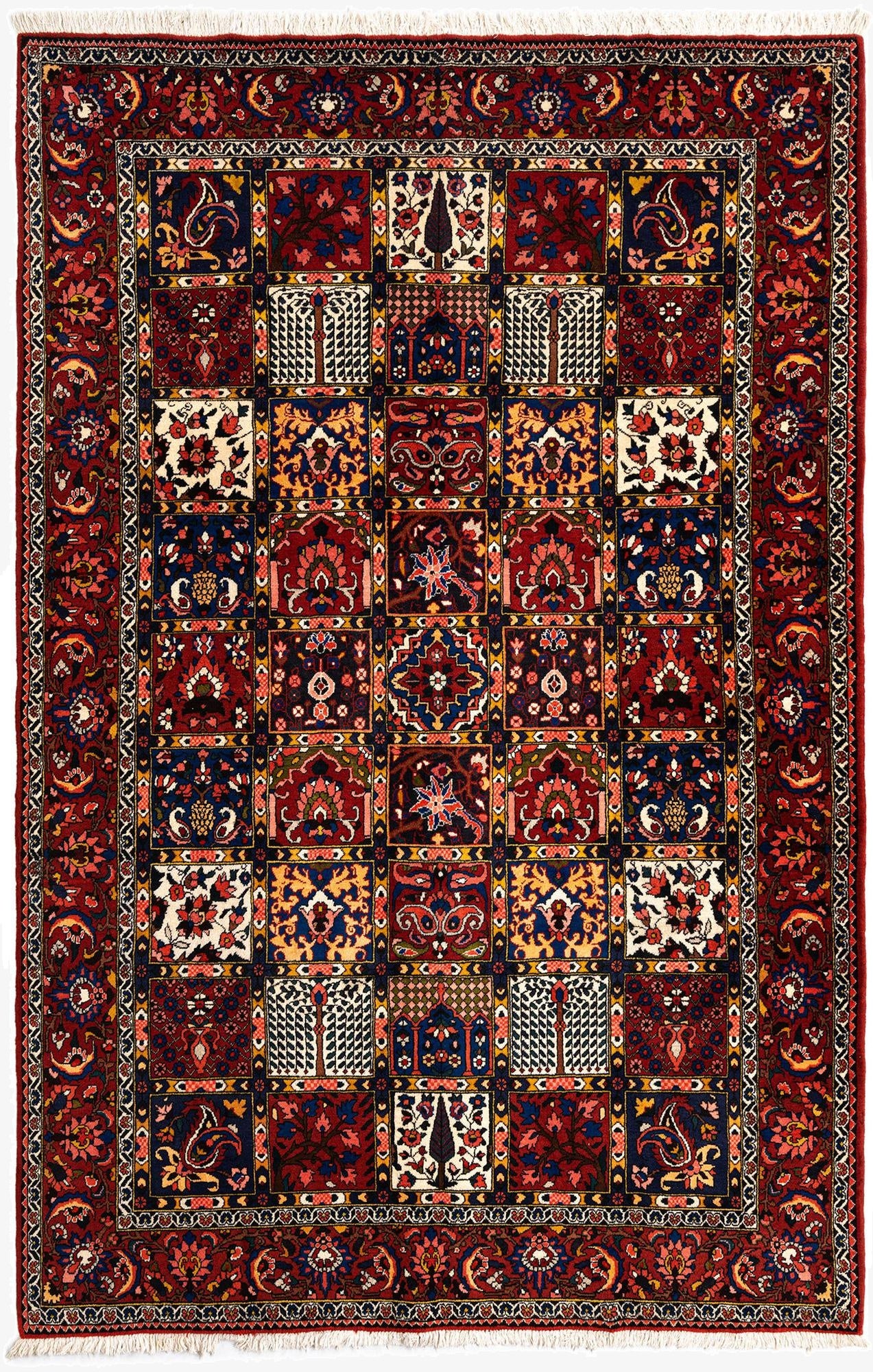 6' 8 x 9' 11 Bachtiar Wool Rug