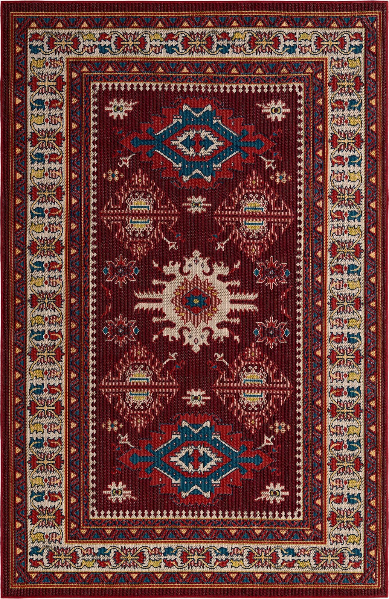  6' x 9'  Washable Baja Indoor / Outdoor Rug