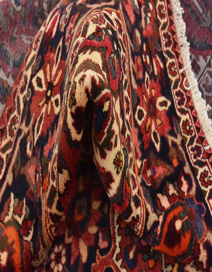 Detail image of  7' x 11'  Hand Knotted Bakhtiar Persian Wool Rug