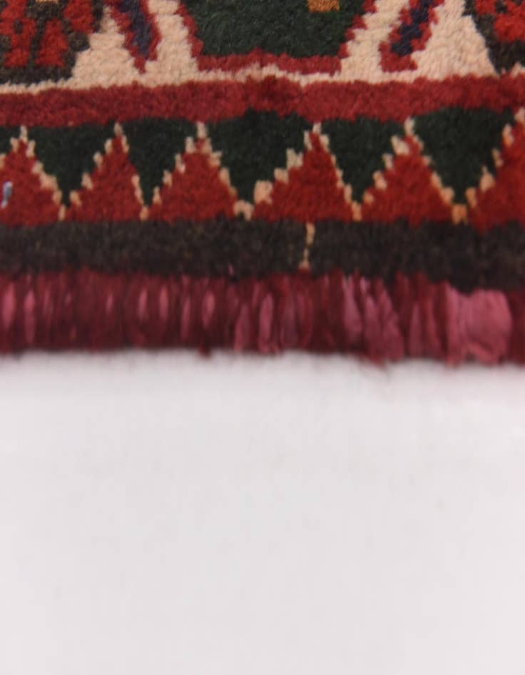 Detail image of  5' 11 x 10'  Hand Knotted Bakhtiar Persian Wool Rug