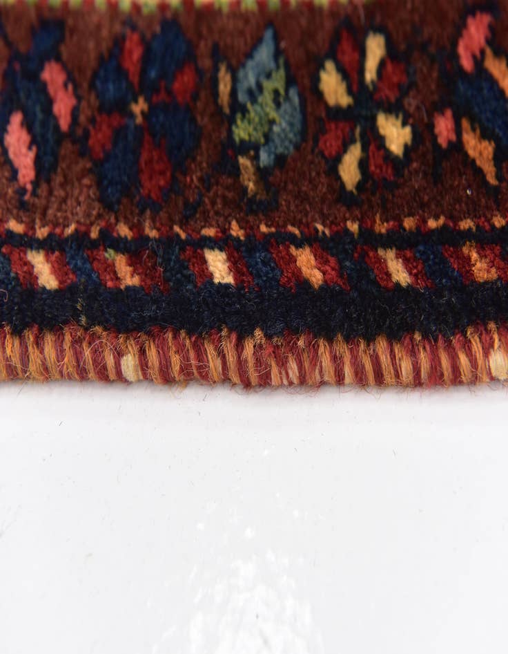 Detail image of  5' x 7' 4  Hand Knotted Bakhtiar Persian Wool Rug