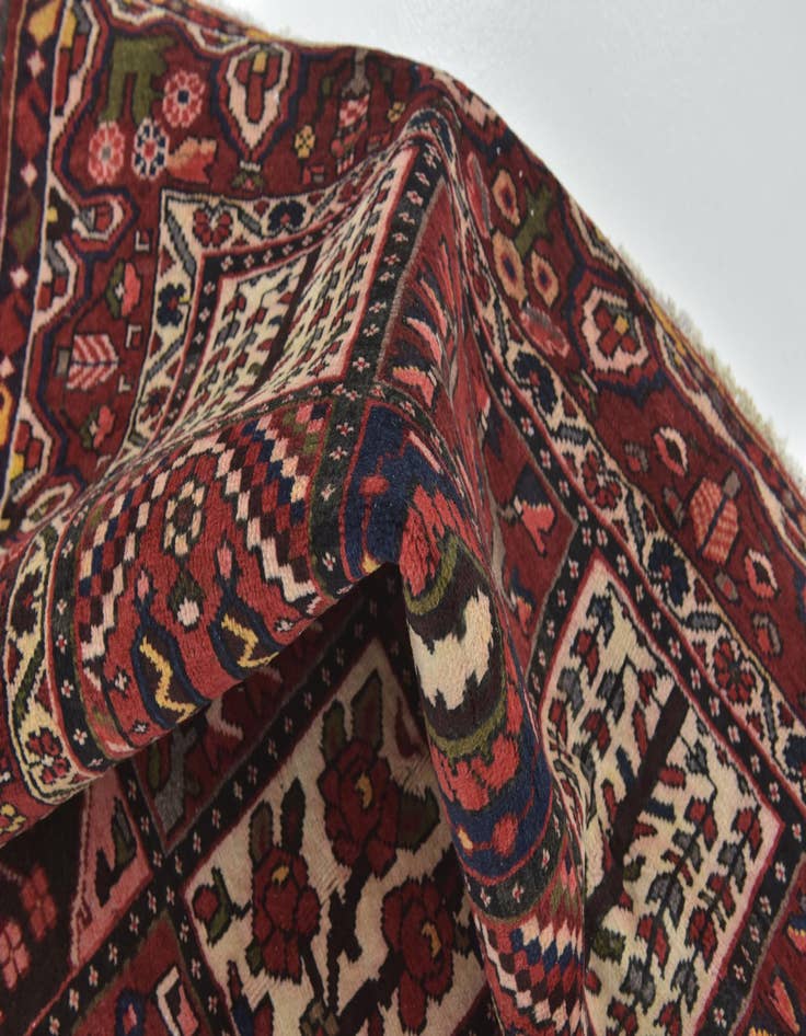 Detail image of  6' 10 x 10' 3  Hand Knotted Bakhtiar Persian Wool Rug
