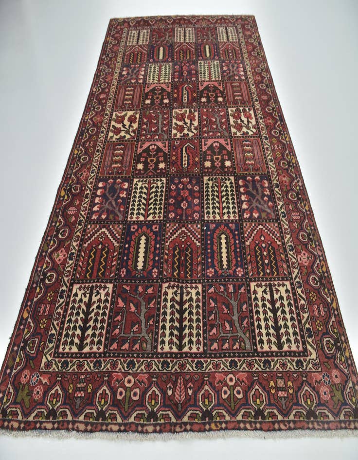 Detail image of  6' 10 x 10' 3  Hand Knotted Bakhtiar Persian Wool Rug