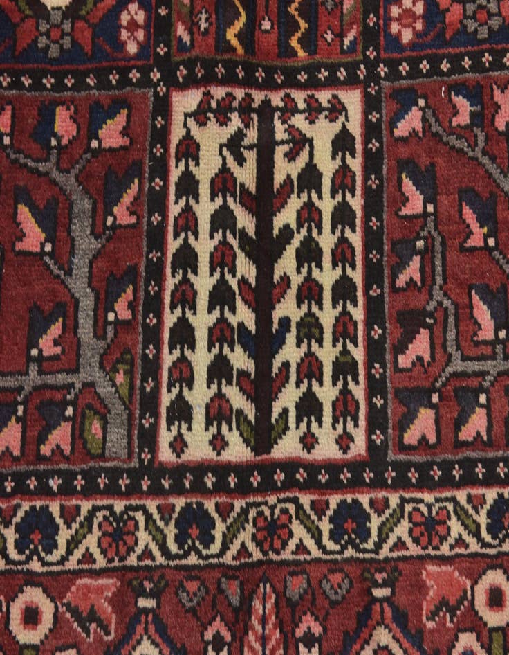 Detail image of  6' 10 x 10' 3  Hand Knotted Bakhtiar Persian Wool Rug