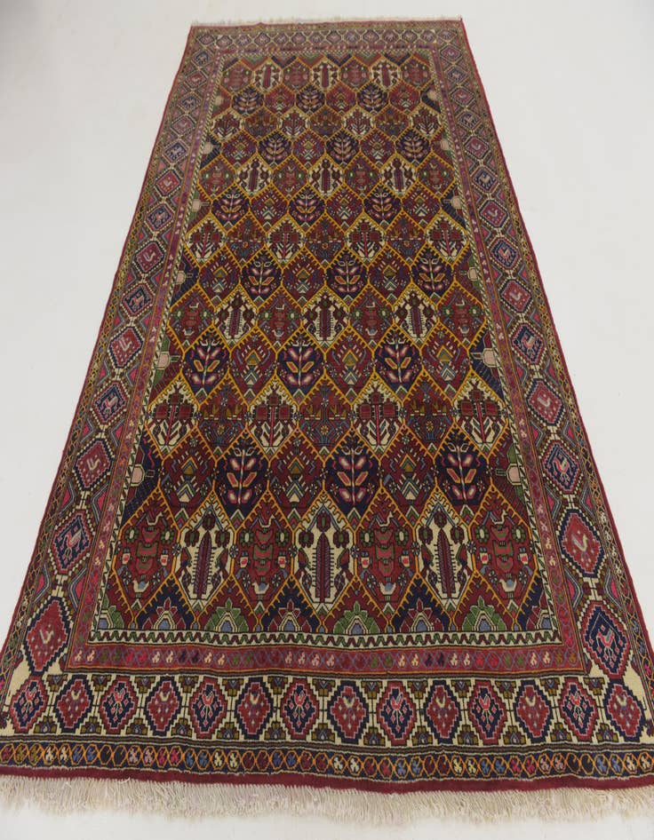 Detail image of 6' 9 x 9' 8 Hand Knotted Bakhtiar Persian Wool Rug