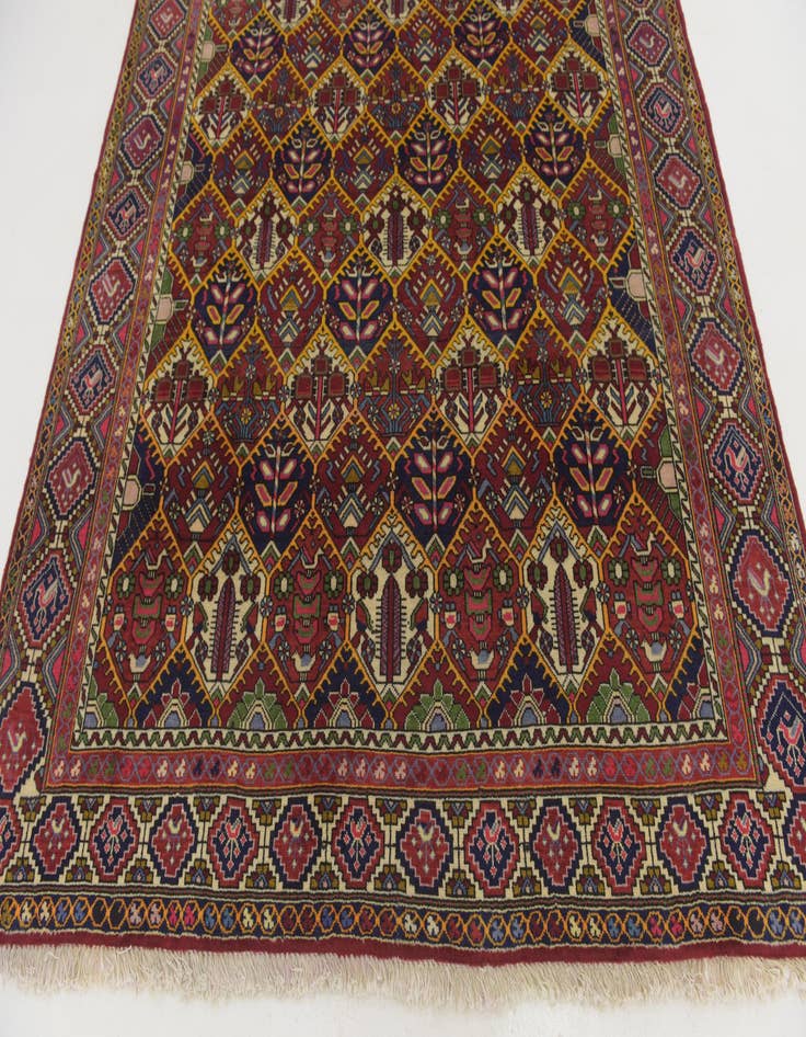 Detail image of 6' 9 x 9' 8 Hand Knotted Bakhtiar Persian Wool Rug