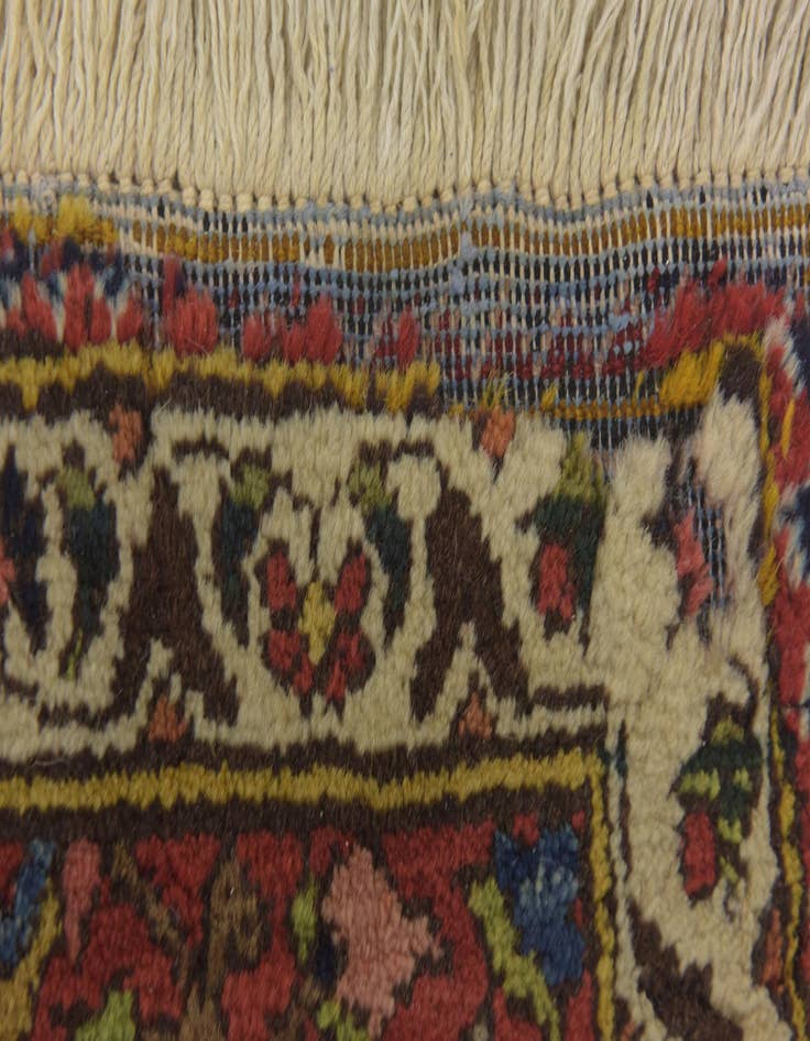 Detail image of  6' 10 x 10' 10  Hand Knotted Bakhtiar Persian Wool Rug