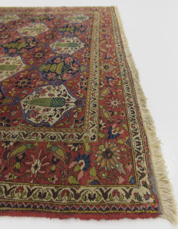 Detail image of  6' 10 x 10' 10  Hand Knotted Bakhtiar Persian Wool Rug