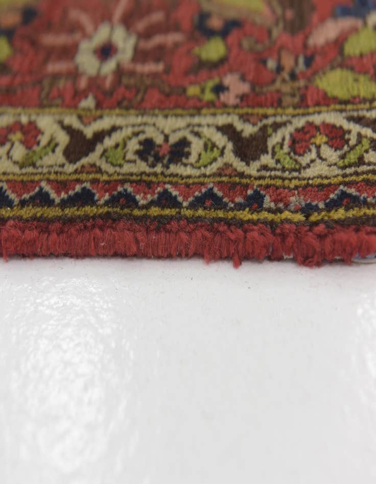 Detail image of  6' 10 x 10' 10  Hand Knotted Bakhtiar Persian Wool Rug