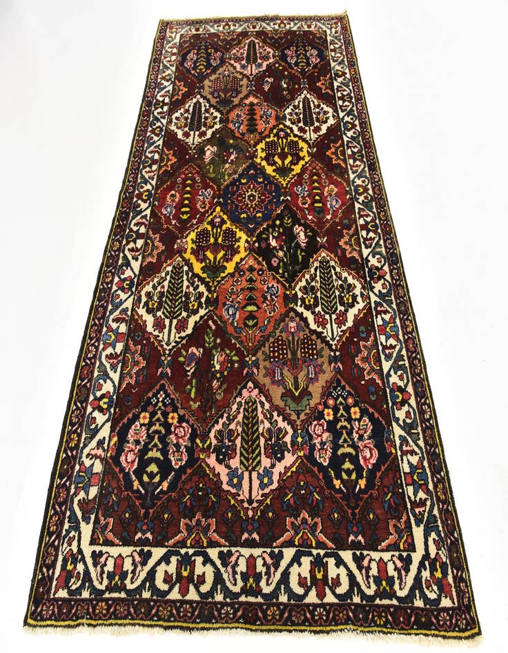 Detail image of  5' 4 x 8' 4  Hand Knotted Bakhtiar Persian Wool Rug