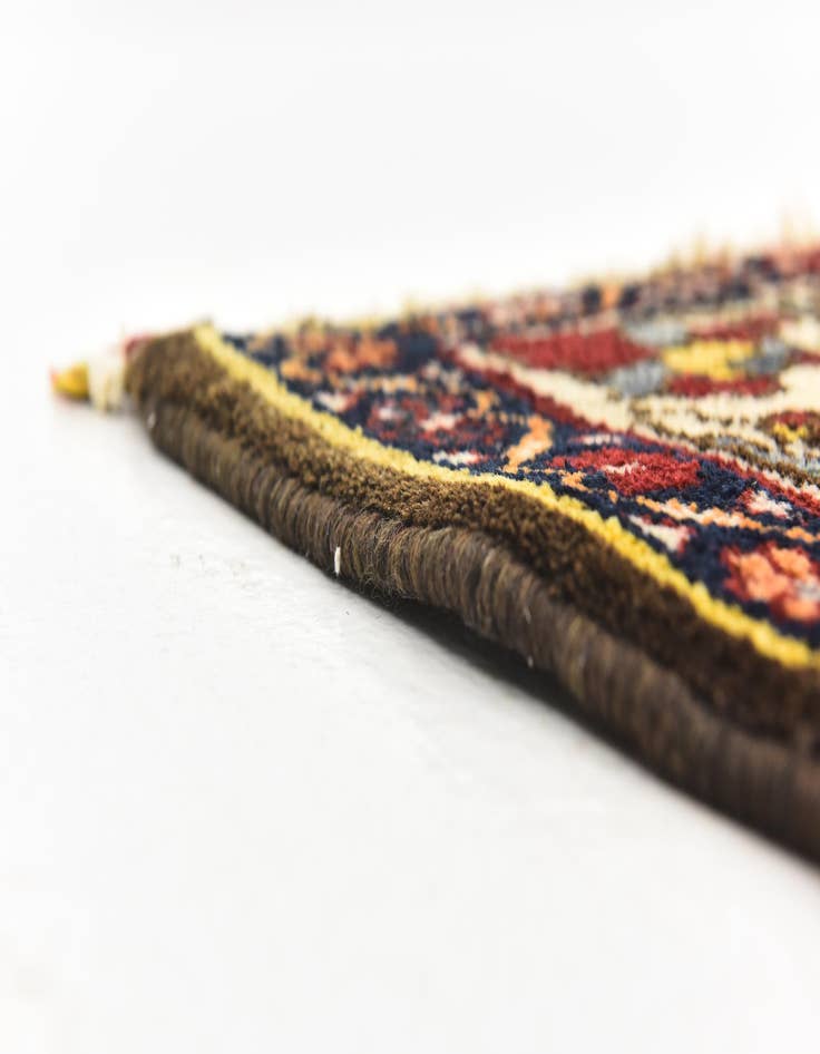 Detail image of  5' 4 x 8' 4  Hand Knotted Bakhtiar Persian Wool Rug