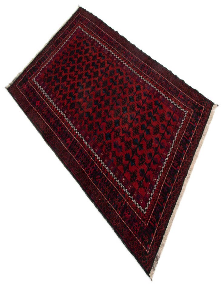 Detail image of  3' 11 x 6' 8 Balouch Wool Rug