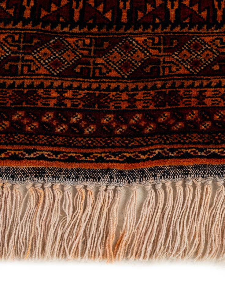 Detail image of  4' 4 x 6' 4  Hand Knotted Balouch Persian Wool Rug