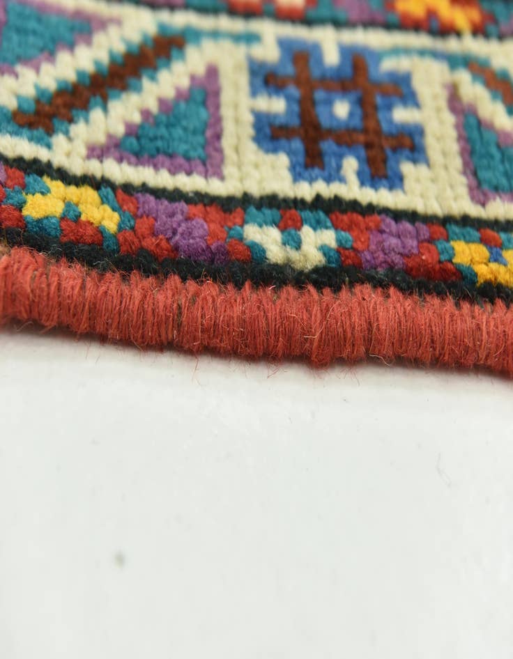 Detail image of  3' 3 x 4' 10  Hand Knotted Balouch Rug