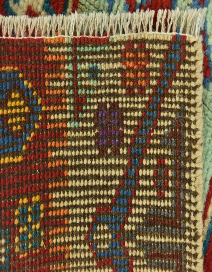 Detail image of  3' 3 x 4' 10  Hand Knotted Balouch Rug